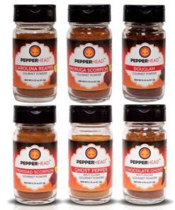 World's Hottest Pepper Powders Kit (6 Pack)
