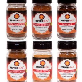 World's Hottest Pepper Powders Kit (6 Pack)