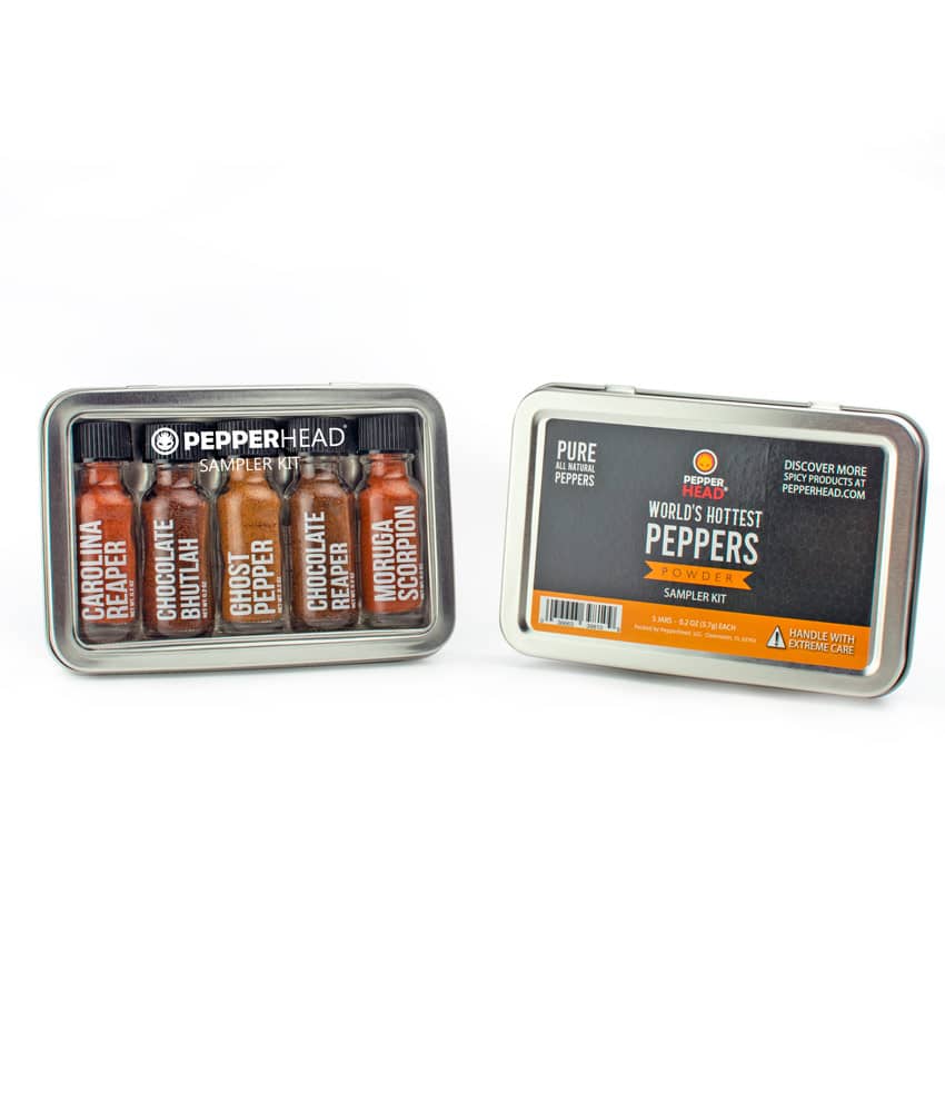 World's Hottest Pepper Powder Sampler Kit - Image 3