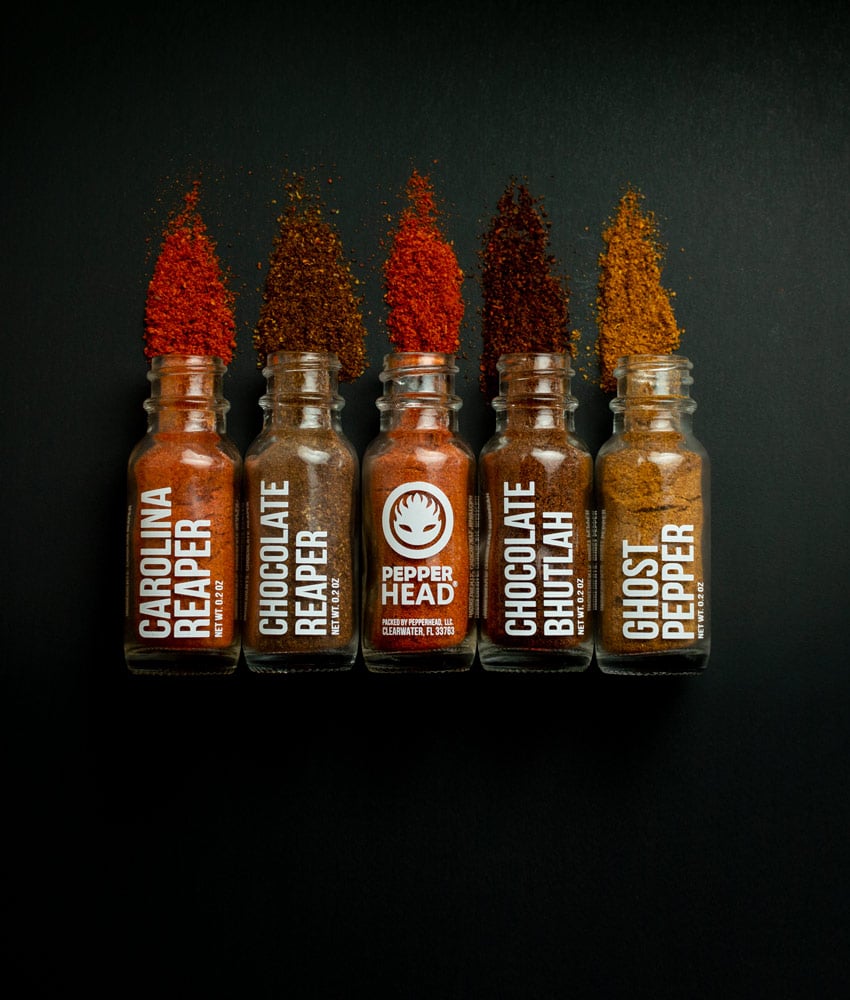 World's Hottest Pepper Powder Sampler Kit - Image 2