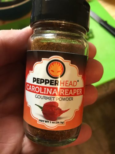 Click to view full screen Carolina Reaper Powder photo review